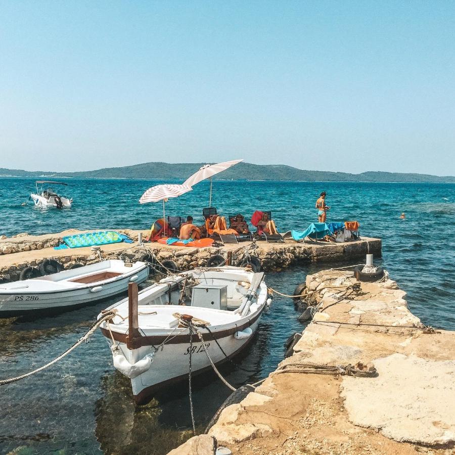 Luxury Beach Villa W Sea Sunset Views Szybenik Zewnętrze zdjęcie
