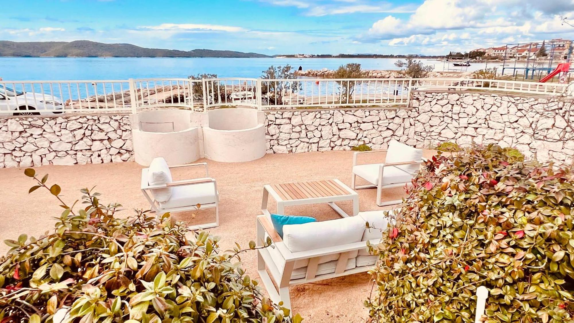 Luxury Beach Villa W Sea Sunset Views Szybenik Zewnętrze zdjęcie